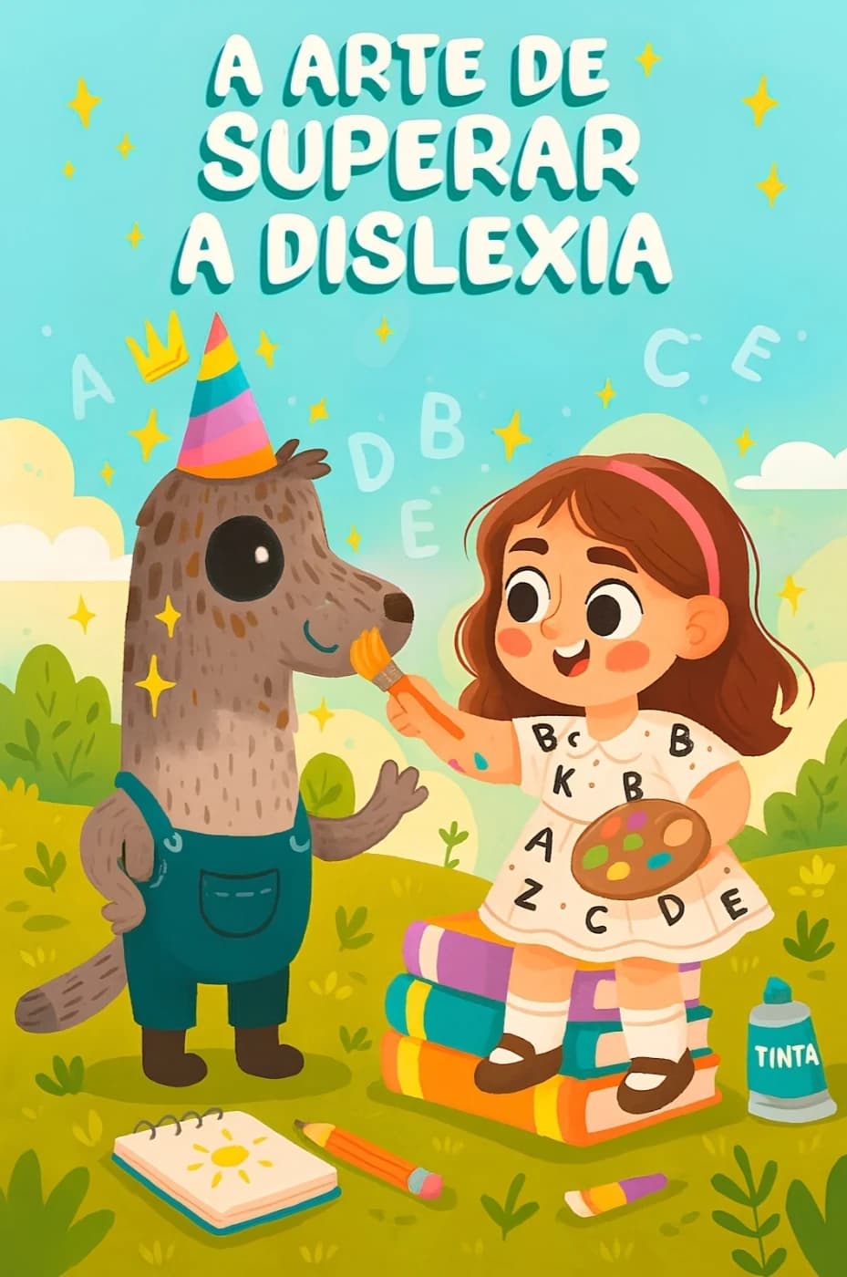 Capa do livro A arte de superar a dislexia